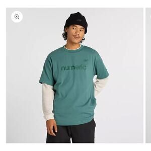 NEW New Balance Numeric T-Shirt New Spruce NUS Size L